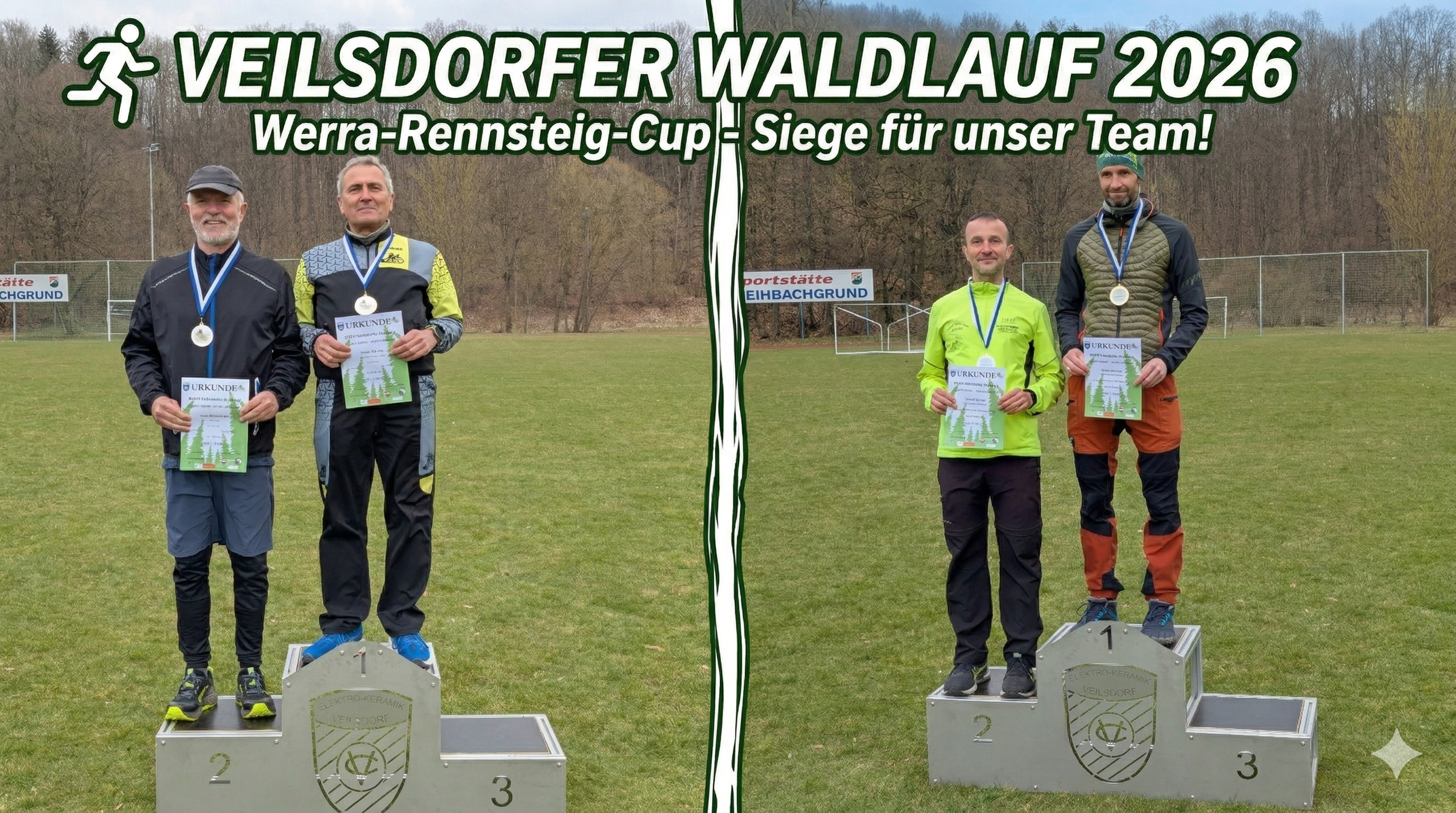 Erfolgreicher Tag beim Veilsdorfer Waldlauf!