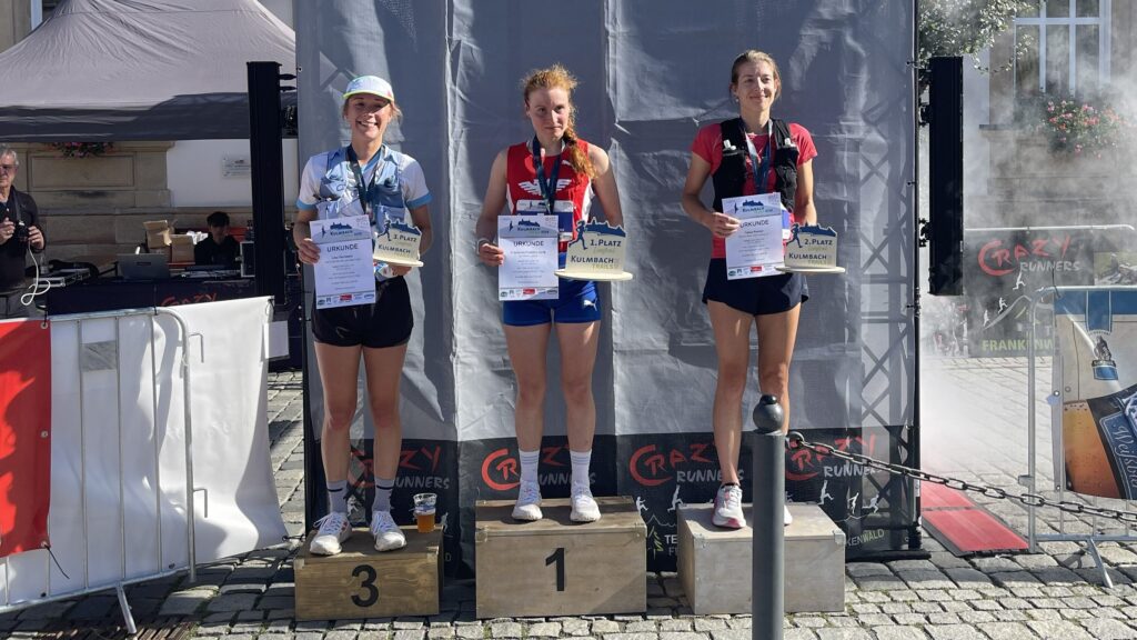Tabea und Lisa auf dem Podium